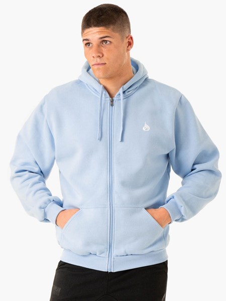 Ryderwear Essential Zip Up Jacket Modre | LWHET9853